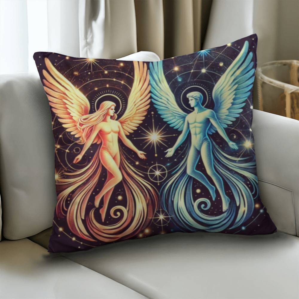 Divine Counterparts - Classic Pillow Cover with Insert