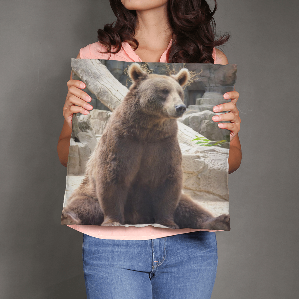 Daddy Bear - Classic Pillow Cover with Insert