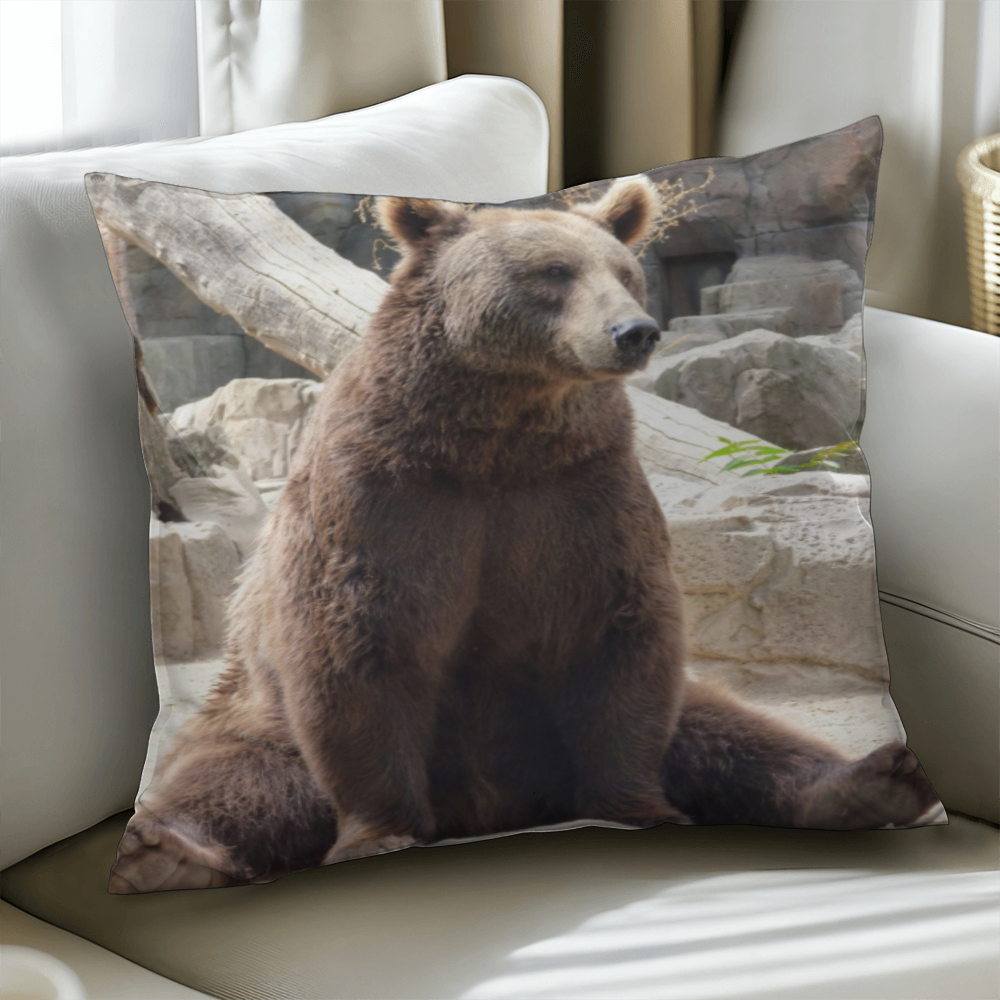 Daddy Bear - Classic Pillow Cover with Insert