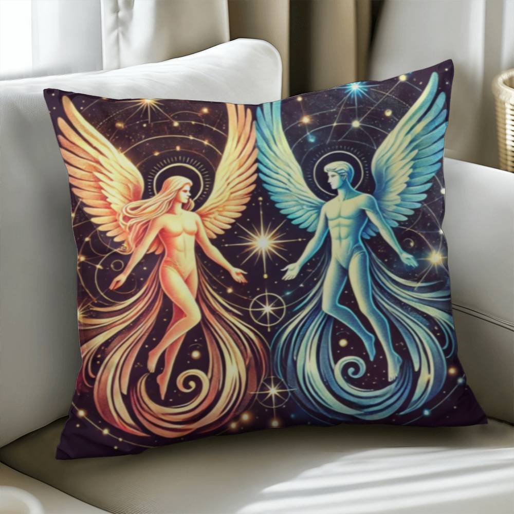 Divine Counterparts - Classic Pillow Cover with Insert