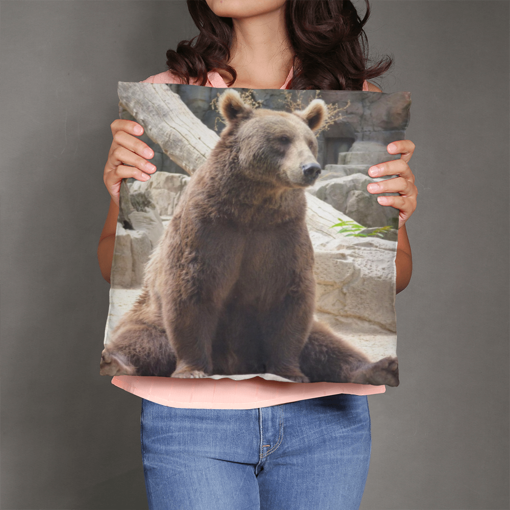 Daddy Bear - Classic Pillow Cover with Insert