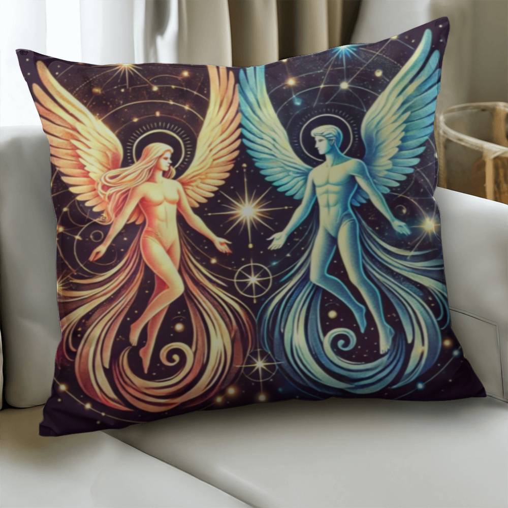 Divine Counterparts - Classic Pillow Cover with Insert