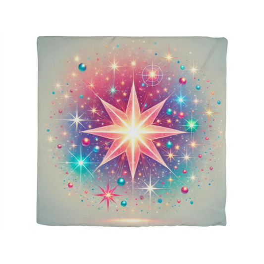 Colorful Celestial Star - Classic Pillow Cover