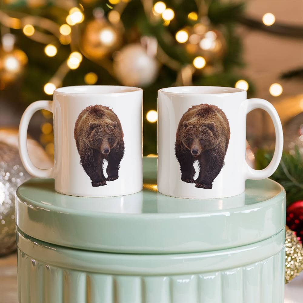 Mama Bear - White Ceramic Mug