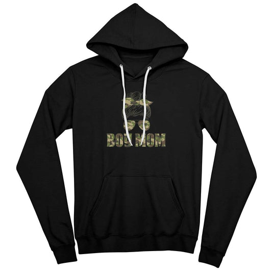 Boy Mom - Pullover Fleece Hoodie