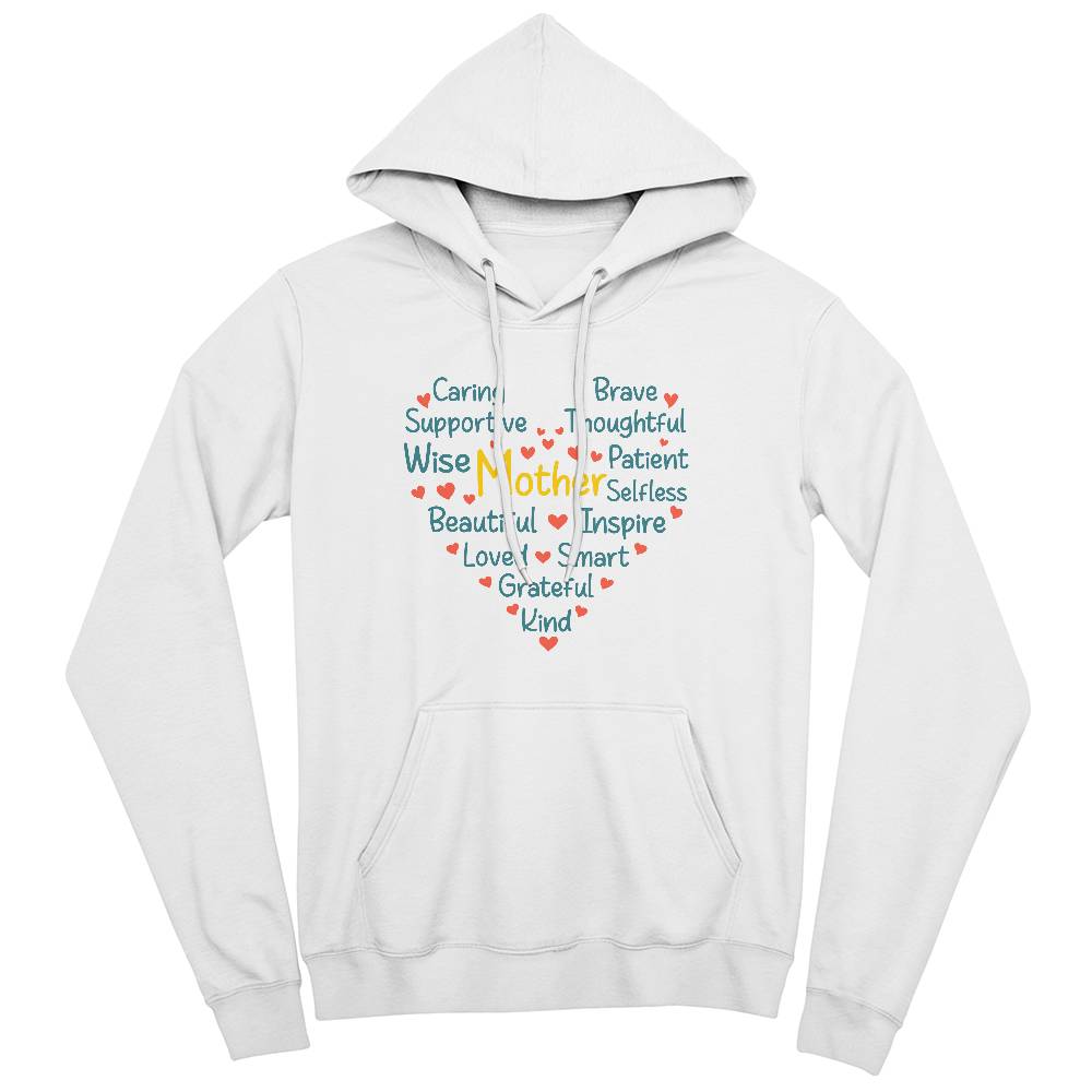 Caring Mother - Pullover Fleece Hoodie