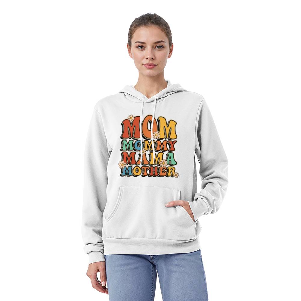 Mom Mommy Mama - Pullover Fleece Hoodie