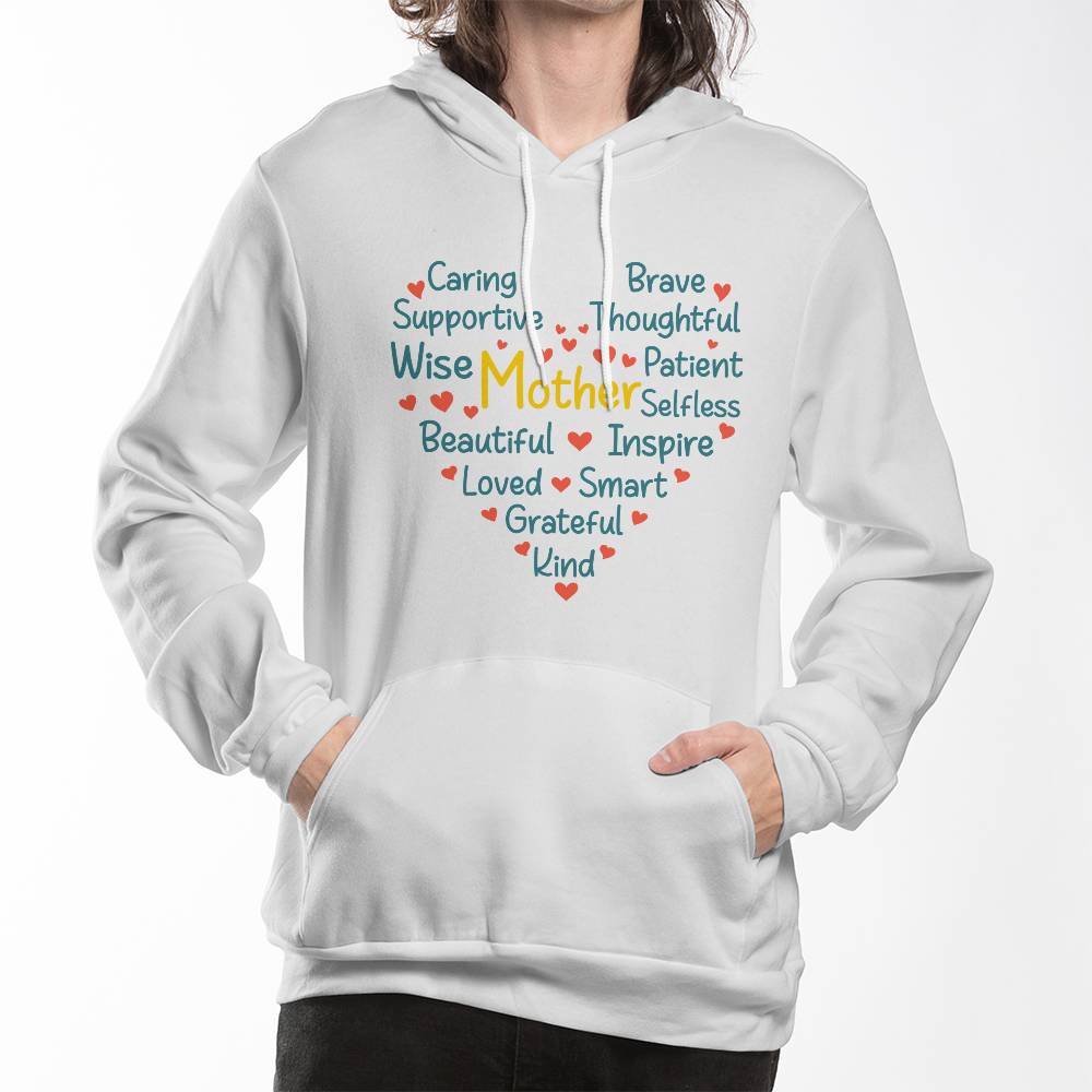 Caring Mother - Pullover Fleece Hoodie