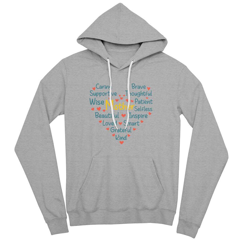 Caring Mother - Pullover Fleece Hoodie