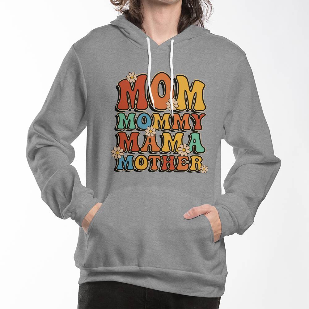 Mom Mommy Mama - Pullover Fleece Hoodie