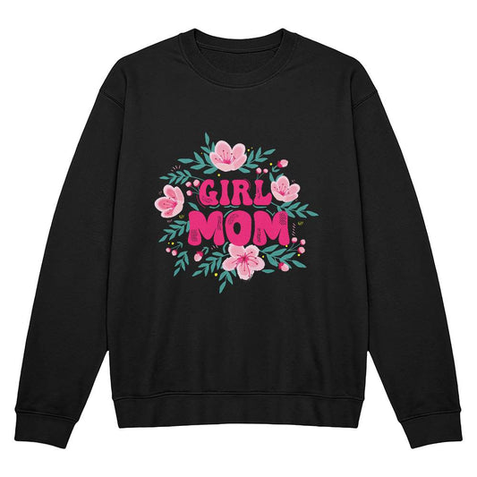 Girl Mom - Unisex Crewneck Sweatshirt