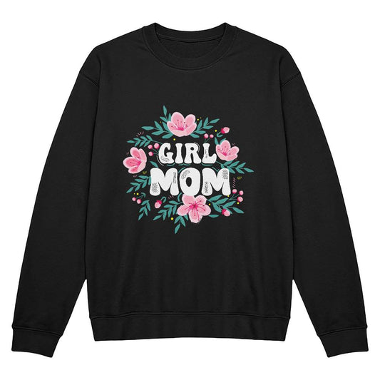 Girl Mom - Unisex Crewneck Sweatshirt