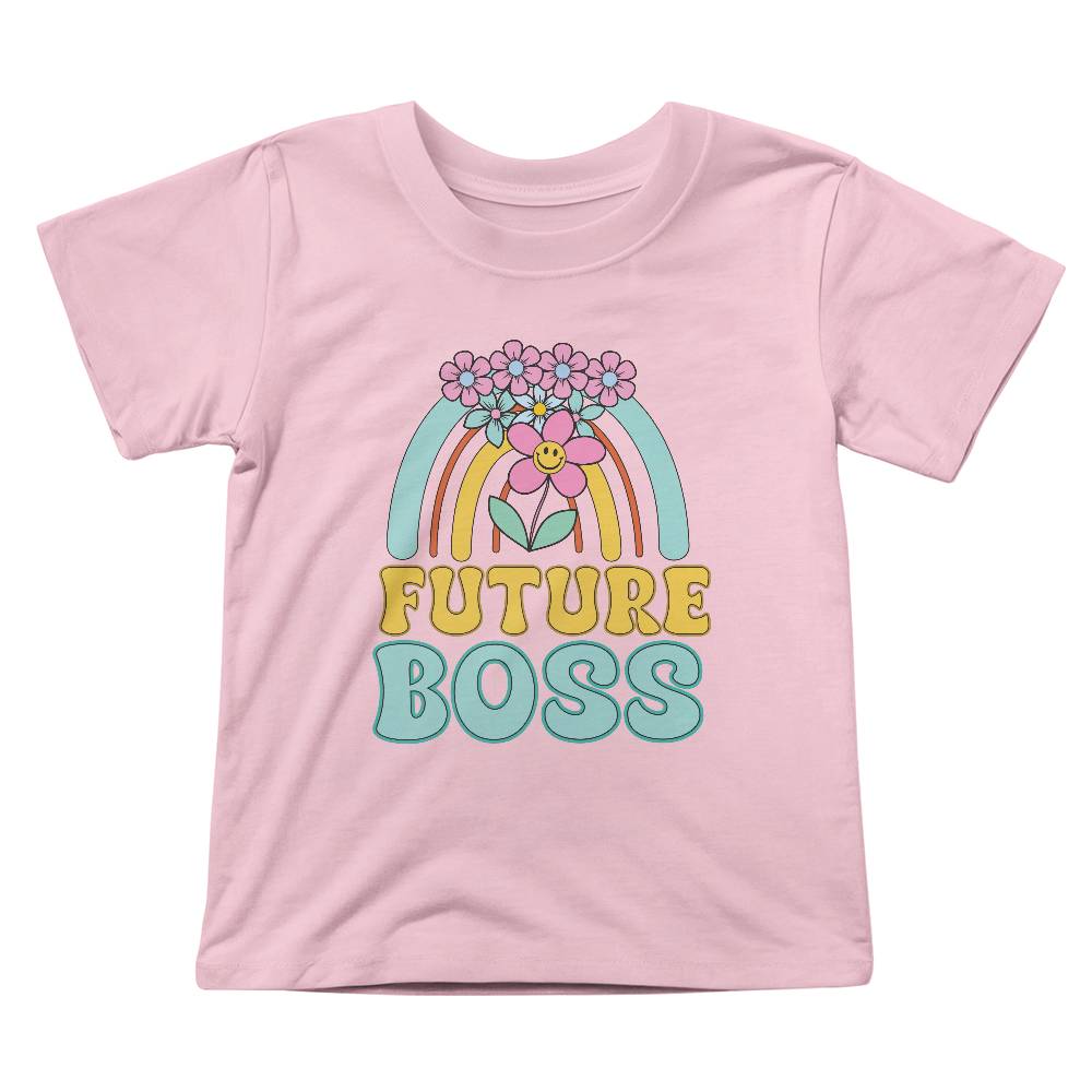 Future Boss - Toddler Jersey Tee