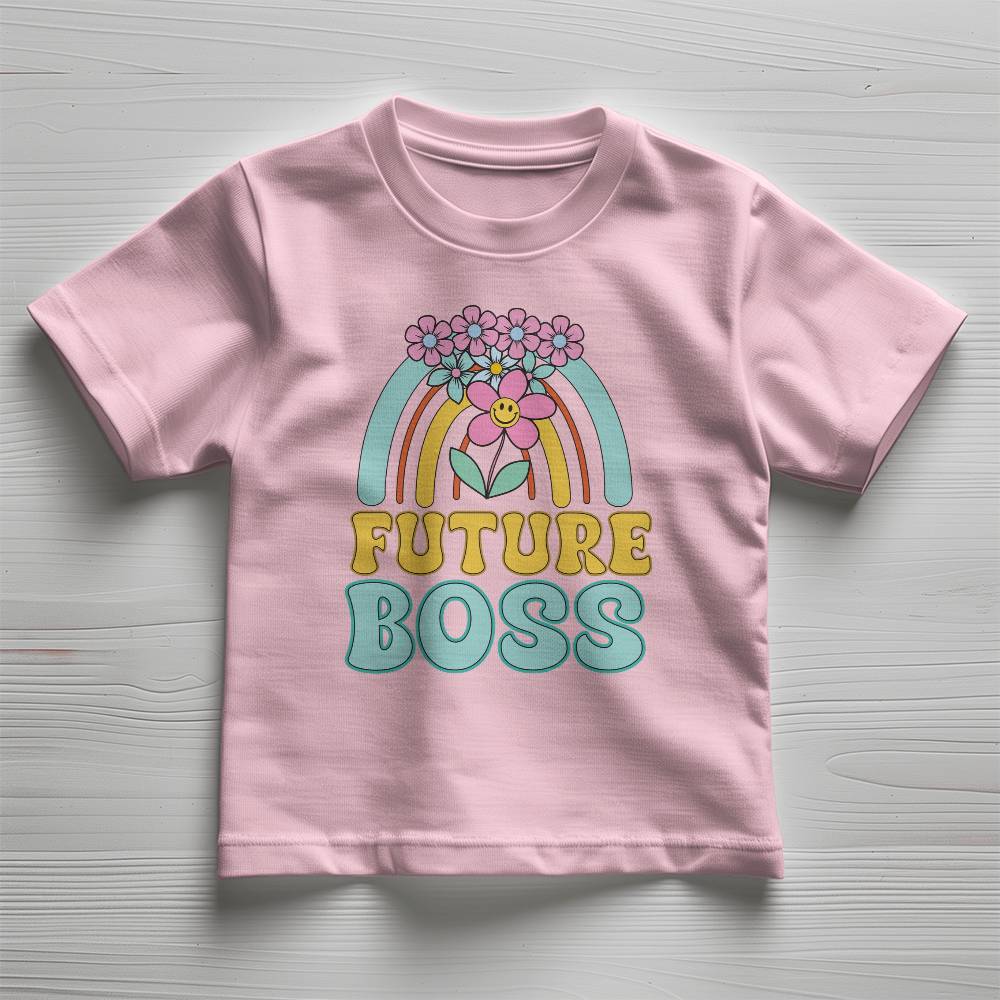 Future Boss - Toddler Jersey Tee