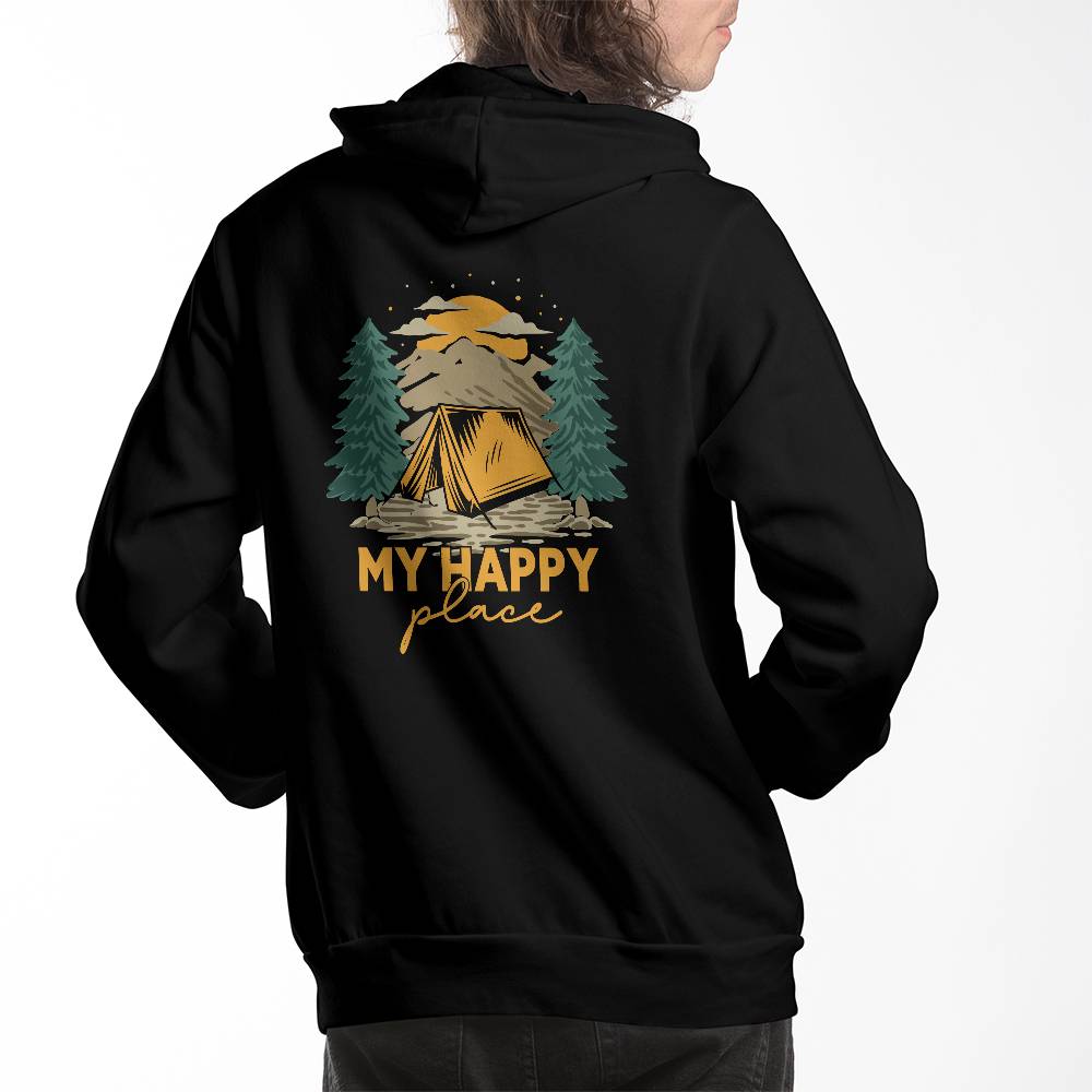 My Happy Place - Pullover Fleece Hoodie