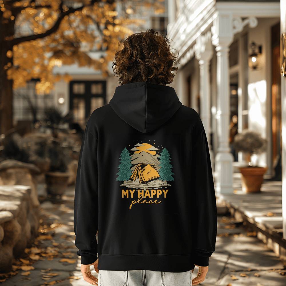 My Happy Place - Pullover Fleece Hoodie