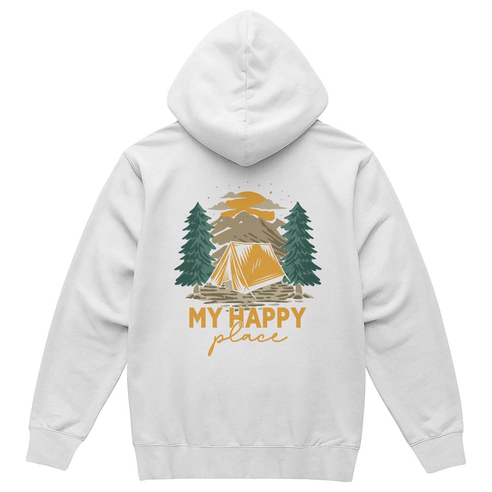 My Happy Place - Pullover Fleece Hoodie