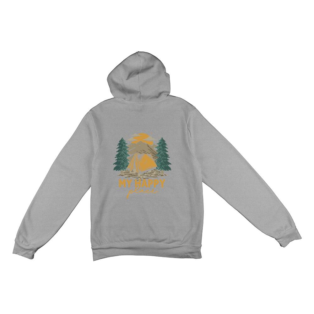 My Happy Place - Pullover Fleece Hoodie