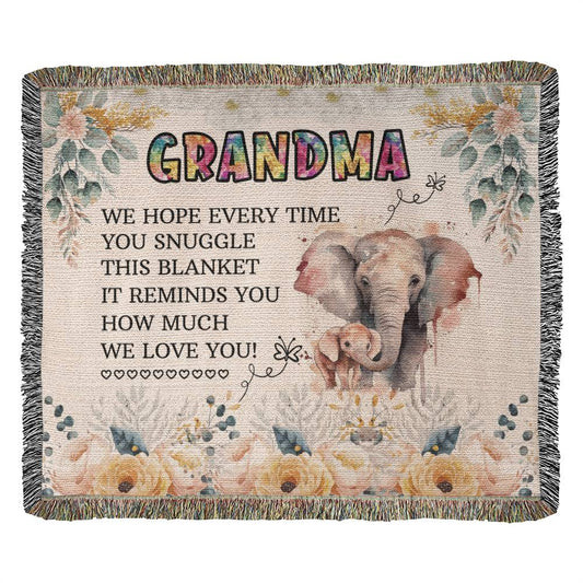 Grandma - Heirloom Woven Blanket