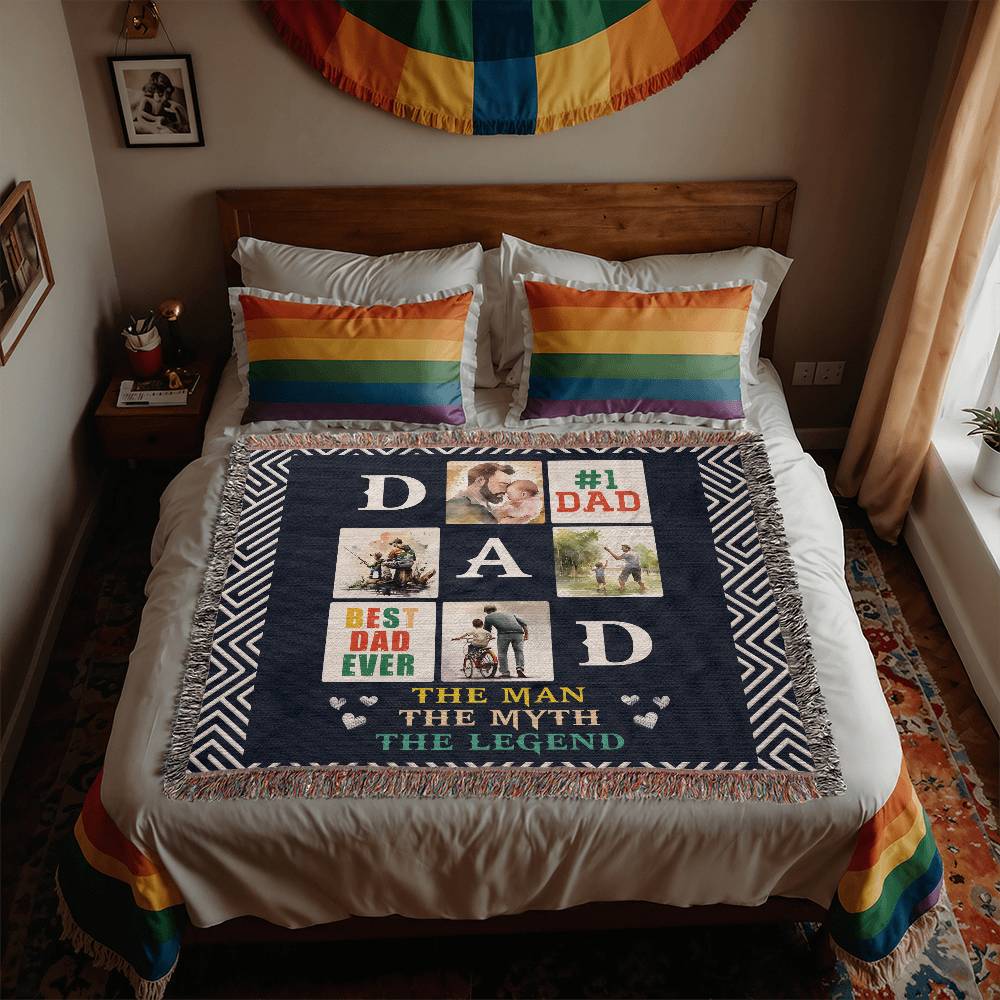 Dad - Heirloom Woven Blanket