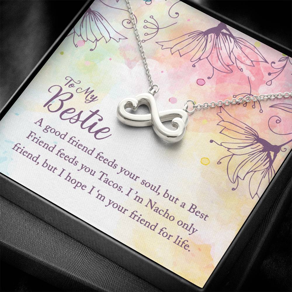 To My Bestie - Endless Love Necklace (f/k/a Infinity Hearts Necklace)