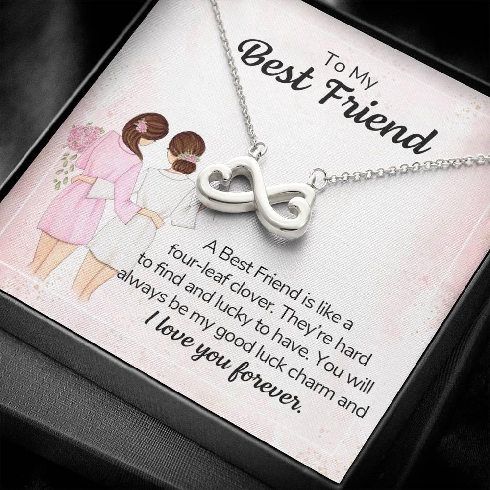 To My Best friend - Endless Love Necklace (f/k/a Infinity Hearts Necklace)