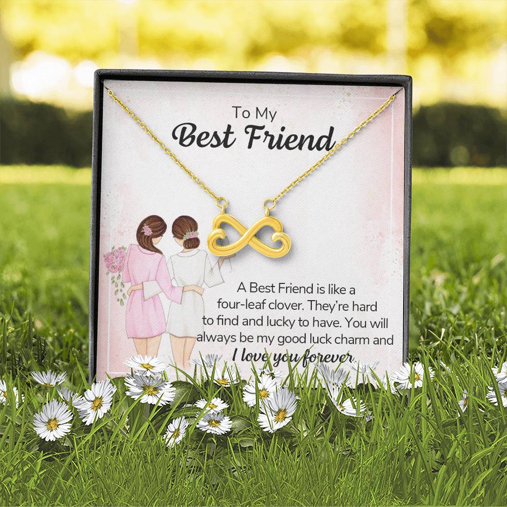 To My Best friend - Endless Love Necklace (f/k/a Infinity Hearts Necklace)