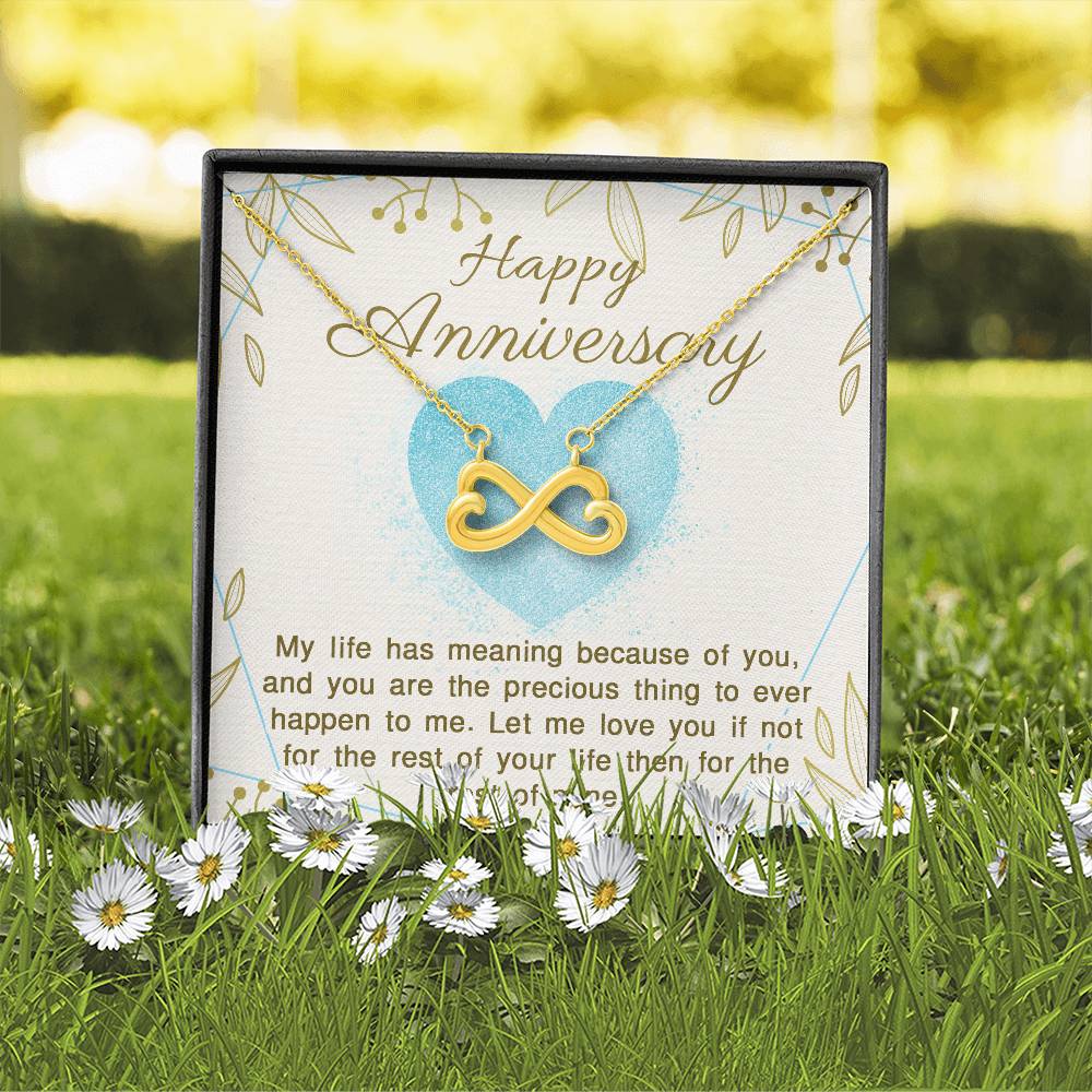 Happy Anniversary - Endless Love Necklace (f/k/a Infinity Hearts Necklace)