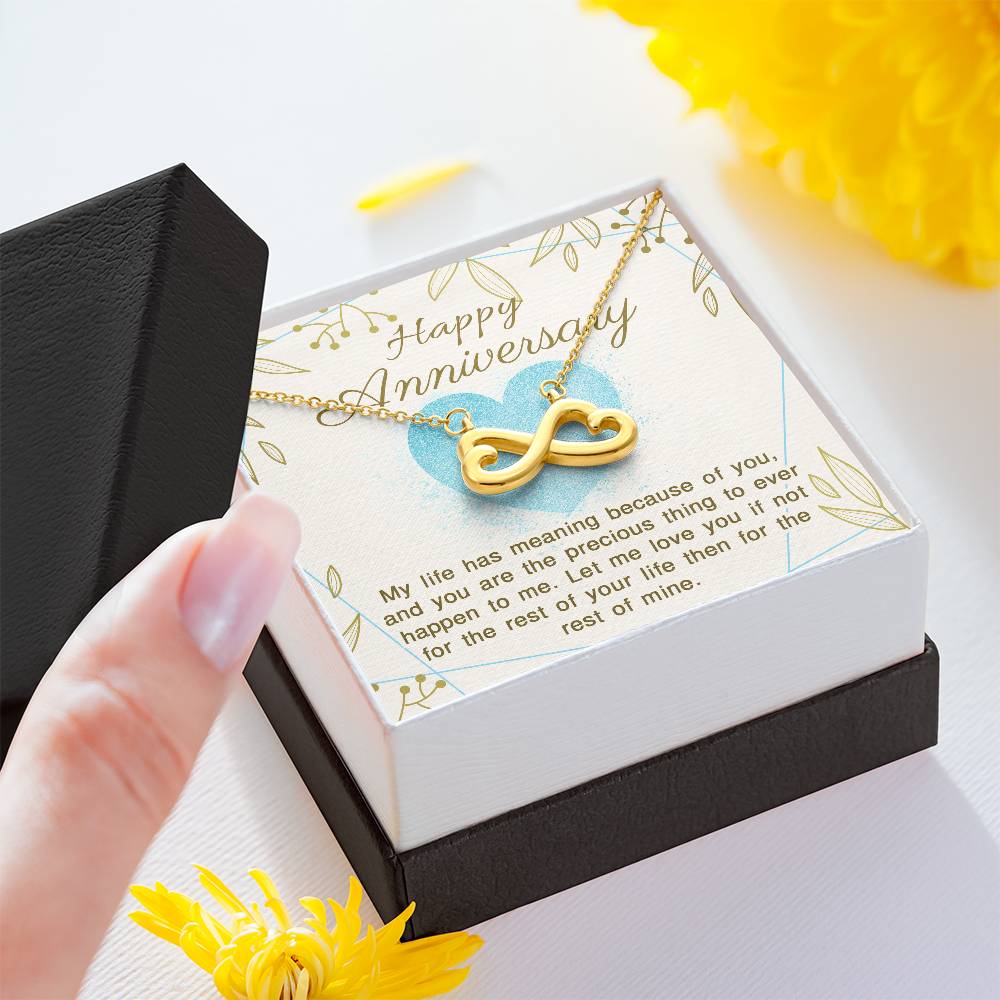 Happy Anniversary - Endless Love Necklace (f/k/a Infinity Hearts Necklace)