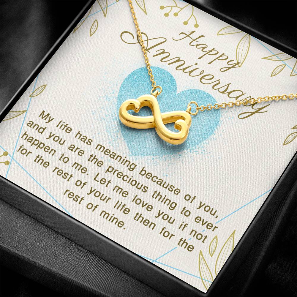 Happy Anniversary - Endless Love Necklace (f/k/a Infinity Hearts Necklace)