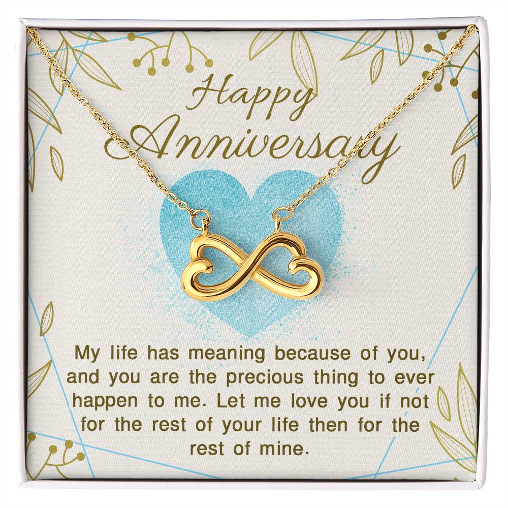 Happy Anniversary - Endless Love Necklace (f/k/a Infinity Hearts Necklace)