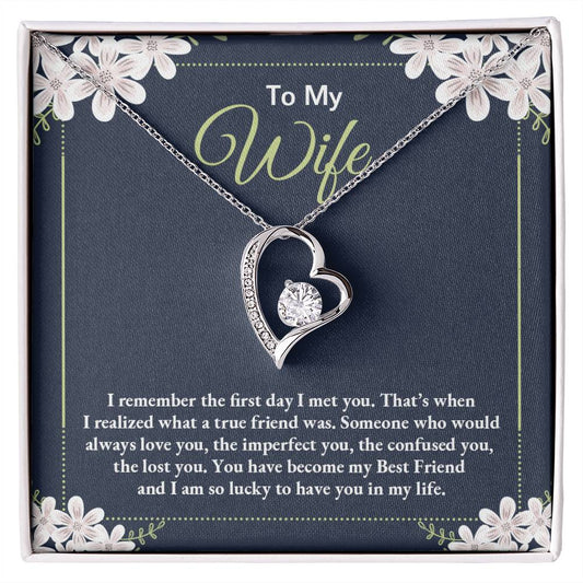 To My Wife - Forever Love Necklace