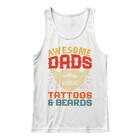 Awesome Dad's - Unisex Jersey Tank