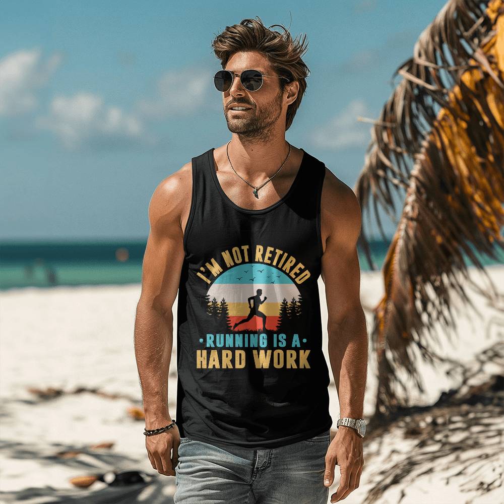 I'm Not Retired - Unisex Jersey Tank