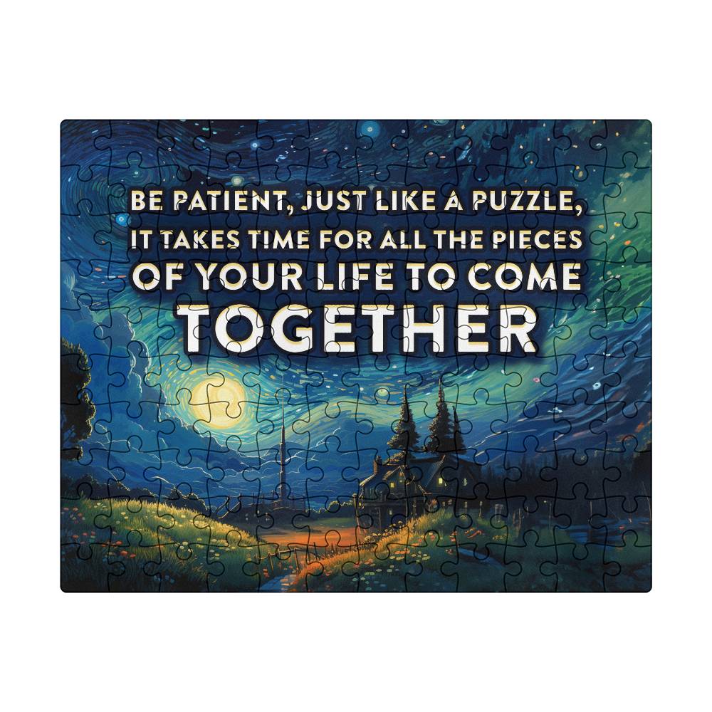 Be Patient - High Quality 8" x 10" Puzzle