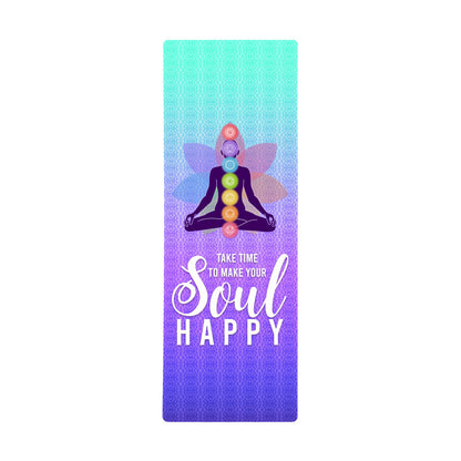 Make Your Soul Happy - High Quality Yoga Mat