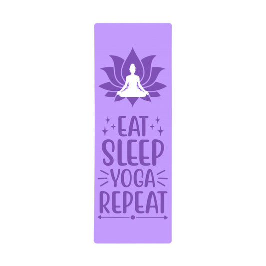 Eat Sleep Yoga Repeat- Yoga Mat