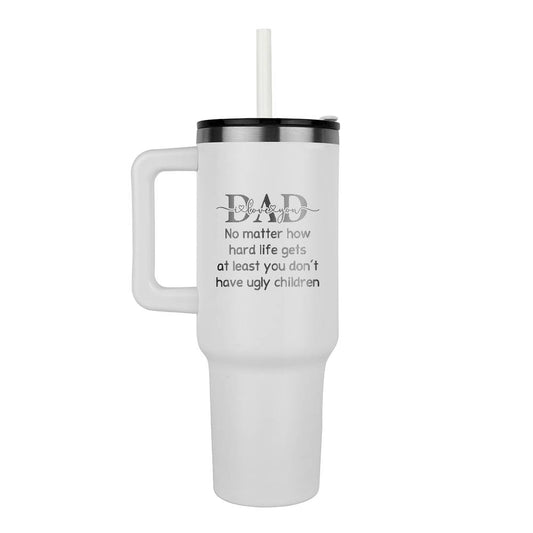 I Love You Dad - Pinnacle 40oz Tumbler - Laser engraved