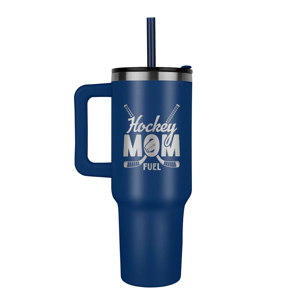 Hockey Mom - Pinnacle 40oz Tumbler - Laser engraved