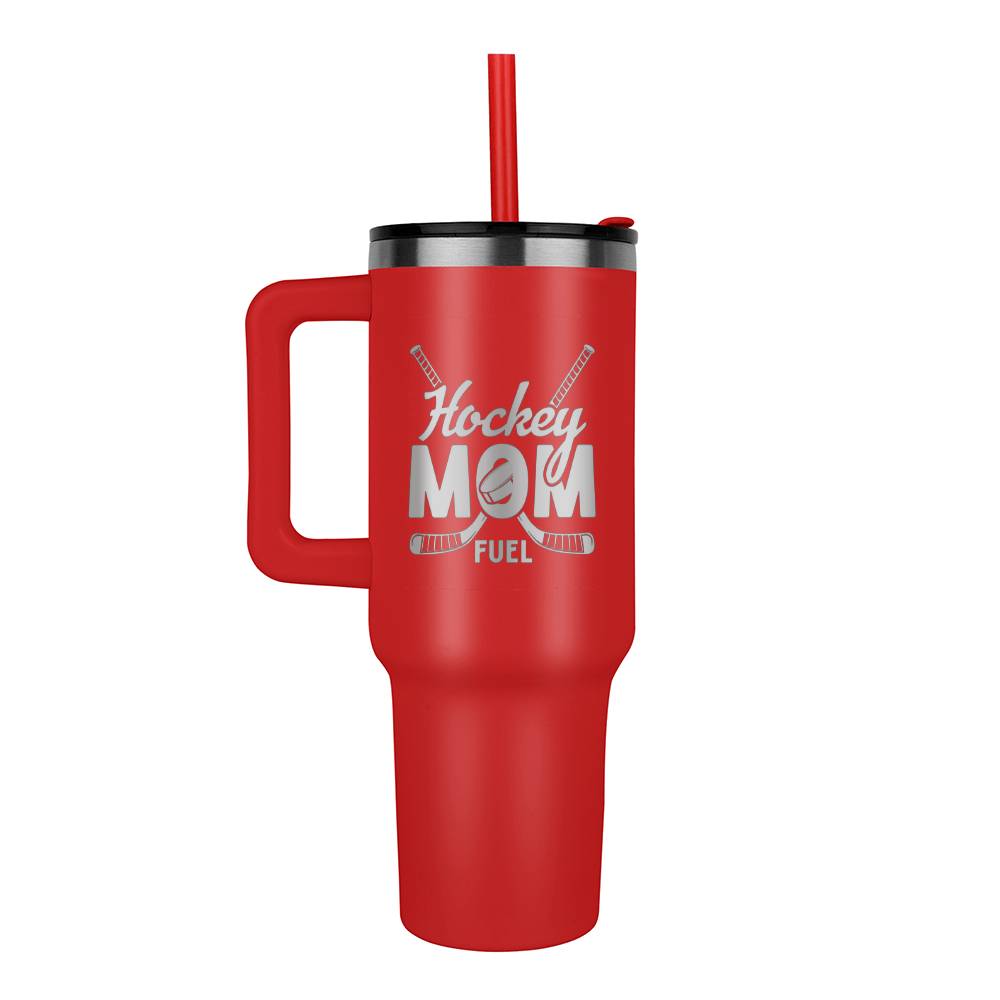 Hockey Mom - Pinnacle 40oz Tumbler - Laser engraved